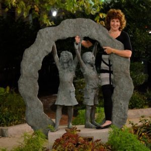 "Life Emerging" installed at Boston's Children's Hospital on 11/11/2012, an hour before Janice's granddaughter was born.
